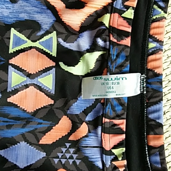 ASOS High waist cut out bikini bottom - Picture 4 of 8